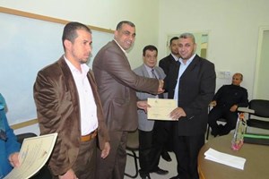 توجيه الوسطى يختتم دورة "الضغوطات النفسية في العمل" للضباط