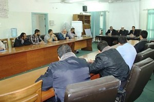 التوجيه السياسي بالوسطى يختتم دورة الوعي السياسي