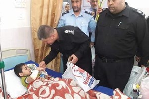 العلاقات العامة بشرطة رفح تطلق حملة "بسمة أمل"