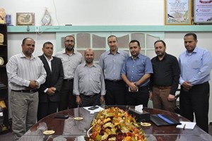 وكيل الوزارة يكرم مهندسي وفنيي دائرة الصيانة