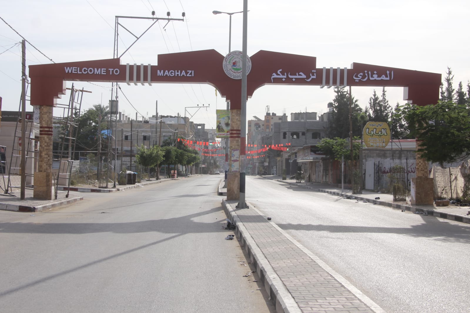 سريان قرار حظر التجوال الشامل في محافظات قطاع غزة 