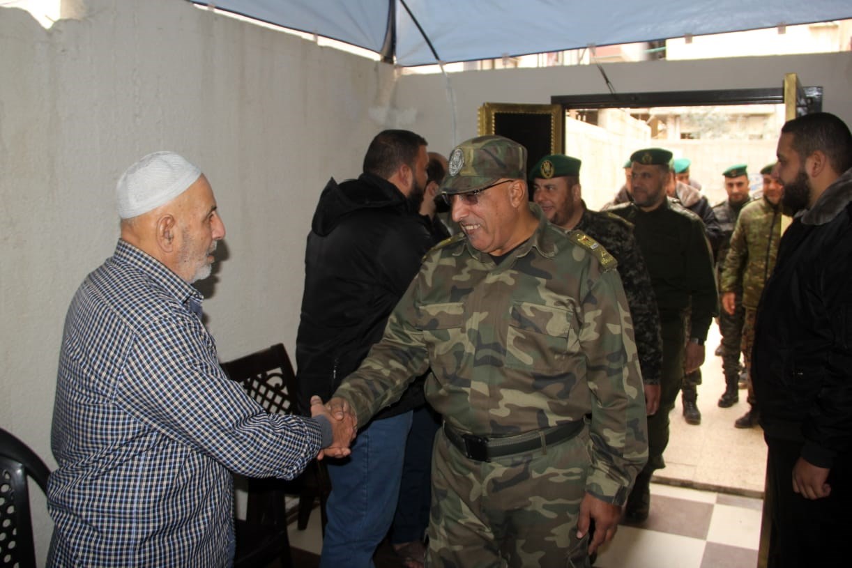 الداخلية تزور عوائل شهدائها بذكرى عدوان 2008