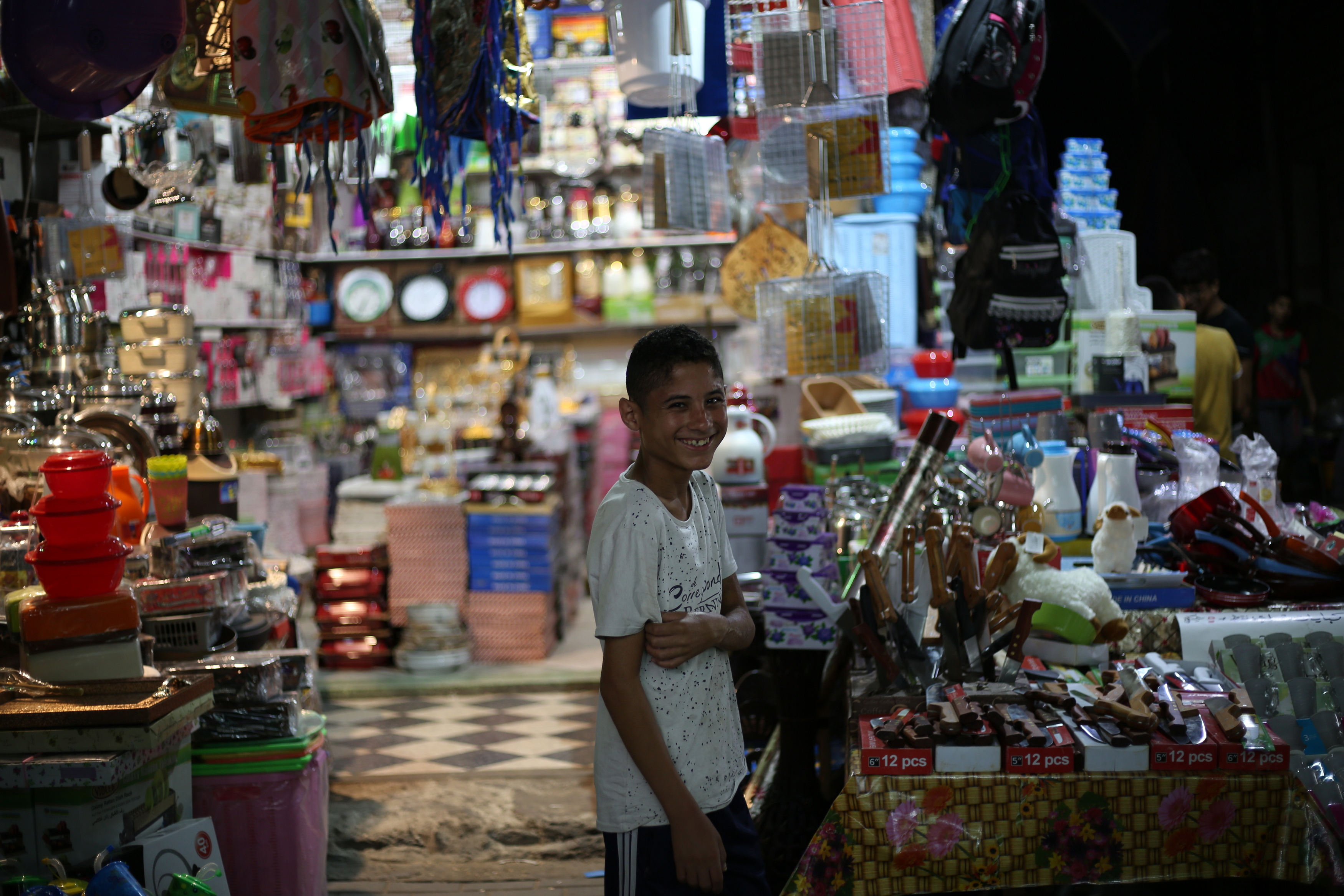  أجواء استقبال المواطنين في غزةلعيد الأضحى المبارك