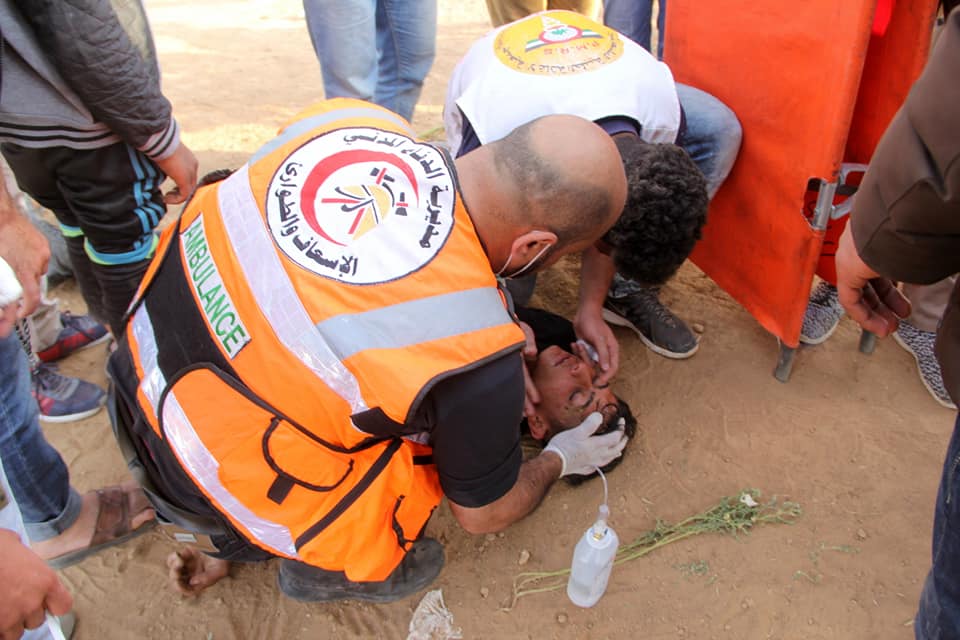 الداخلية في الميدان - الجمعة الخامسة من " مسيرات العودة الكبرى "