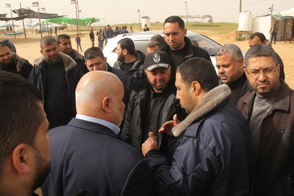 أجهزة الداخلية تُساند جماهير شعبنا المشاركة في مليونية الأرض والعودة