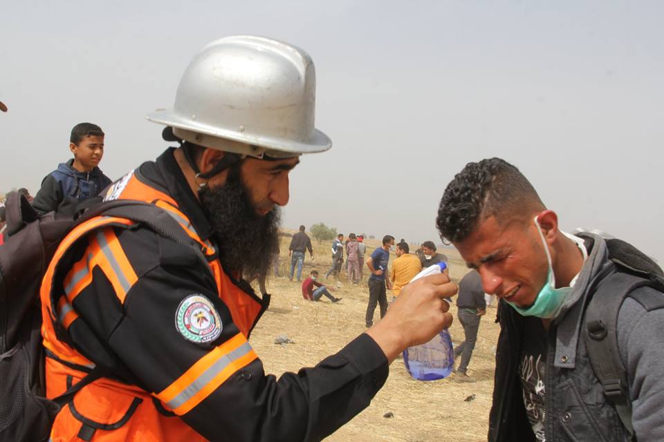 الداخلية في الميدان - الجمعة الرابعة من " مسيرات العودة الكبرى "