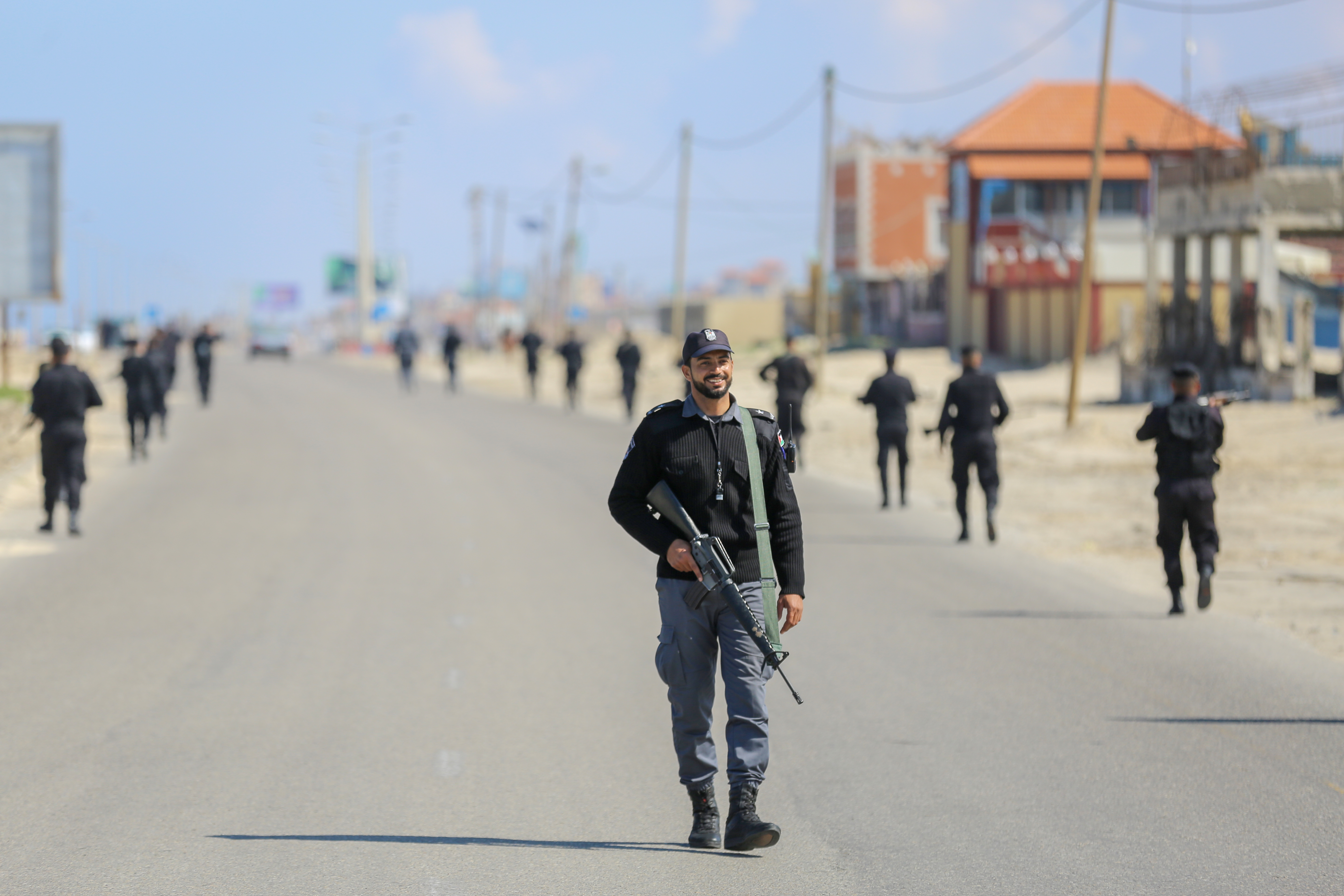 مسير عسكري لسرية الخاصة والمستجدين بمديرية التدريب