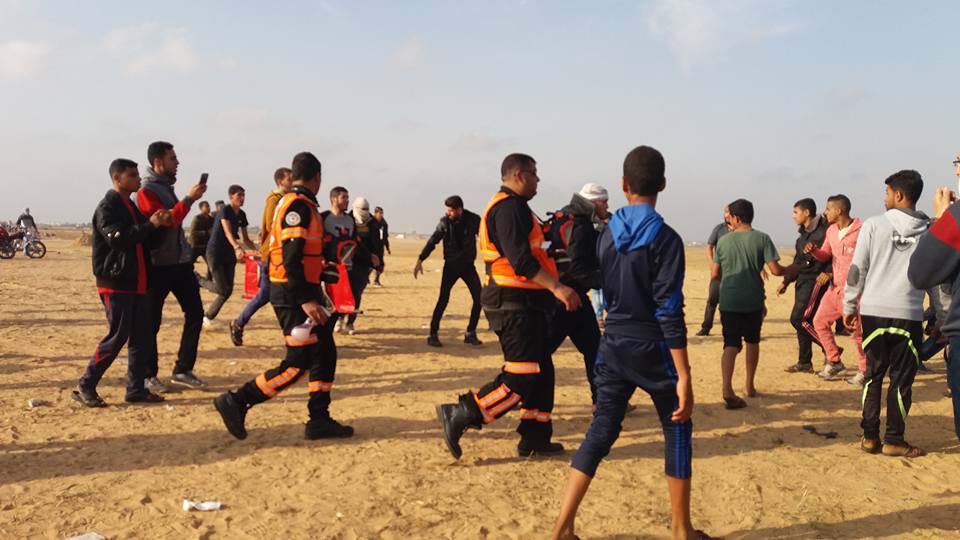 الداخلية في الميدان - الجمعة الخامسة من " مسيرات العودة الكبرى "