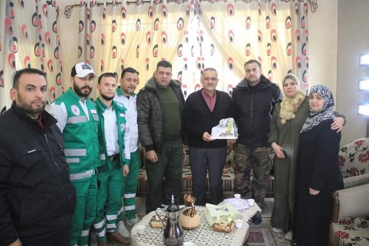 الداخلية تزور عوائل شهدائها بذكرى عدوان 2008