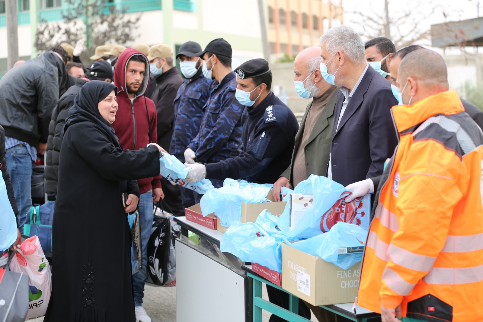 إنهاء فترة الحجر الصحي الاحترازي لـ 321 مواطناً في غزة