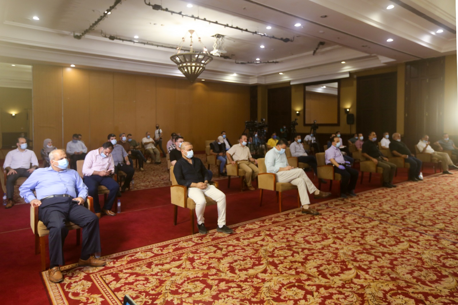 الندوة الصحفية للواء توفيق أبو نعيم حول إجراءات مواجهة كورونا