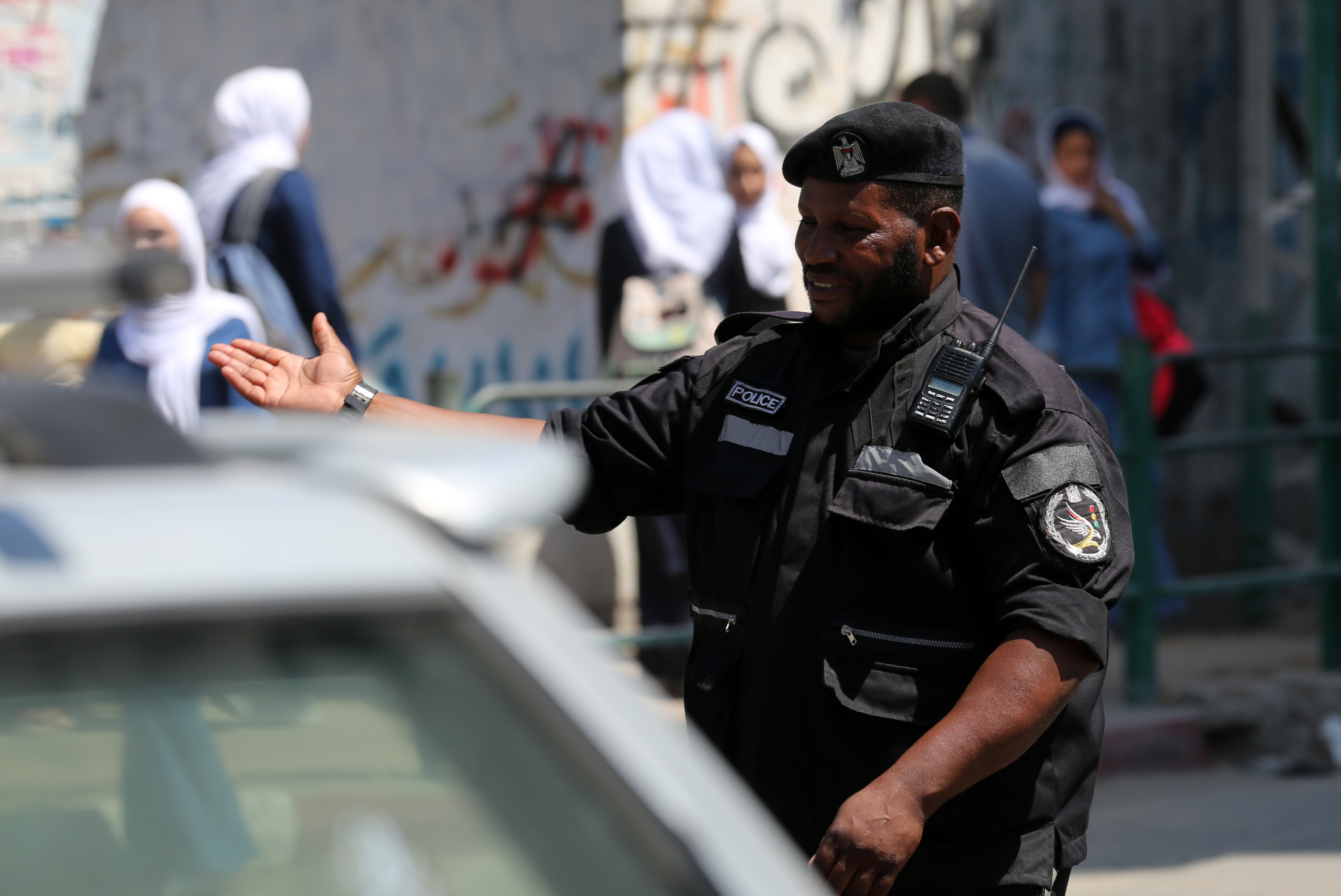 انتشار شرطة المرور مع بداية العام الدراسي الجديد