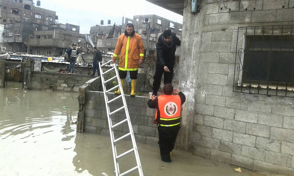 عمل أجهزة الداخلية المختصة خلال المنخفض 