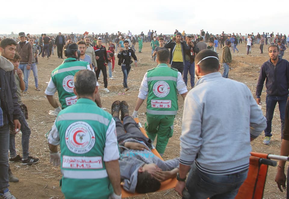 الداخلية في الميدان - الجمعة الخامسة من " مسيرات العودة الكبرى "