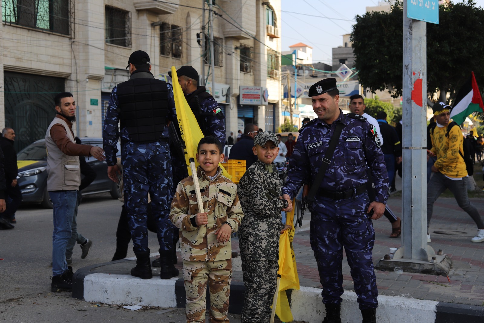 "أجهزة الداخلية" تؤمن مهرجان انطلاقة "فتح" بغزة