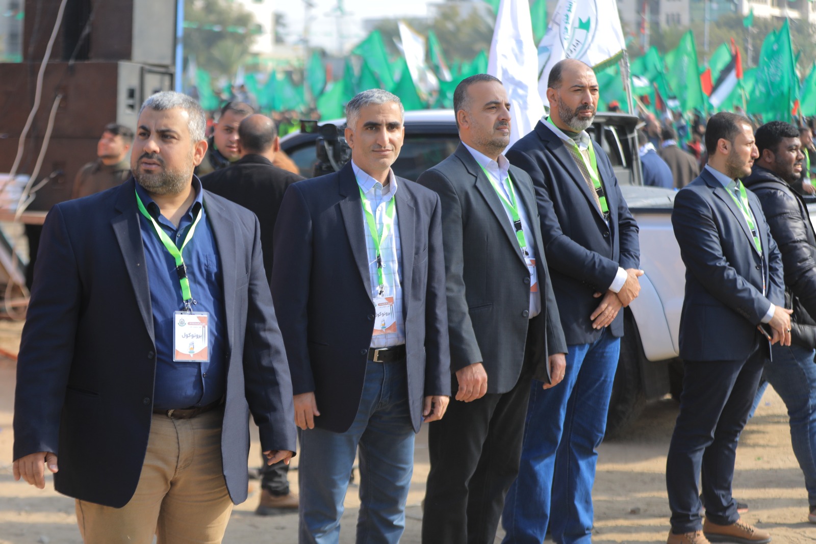 "الداخلية" تؤمّن مهرجان انطلاقة حركة حماس الـ 35 بغزة