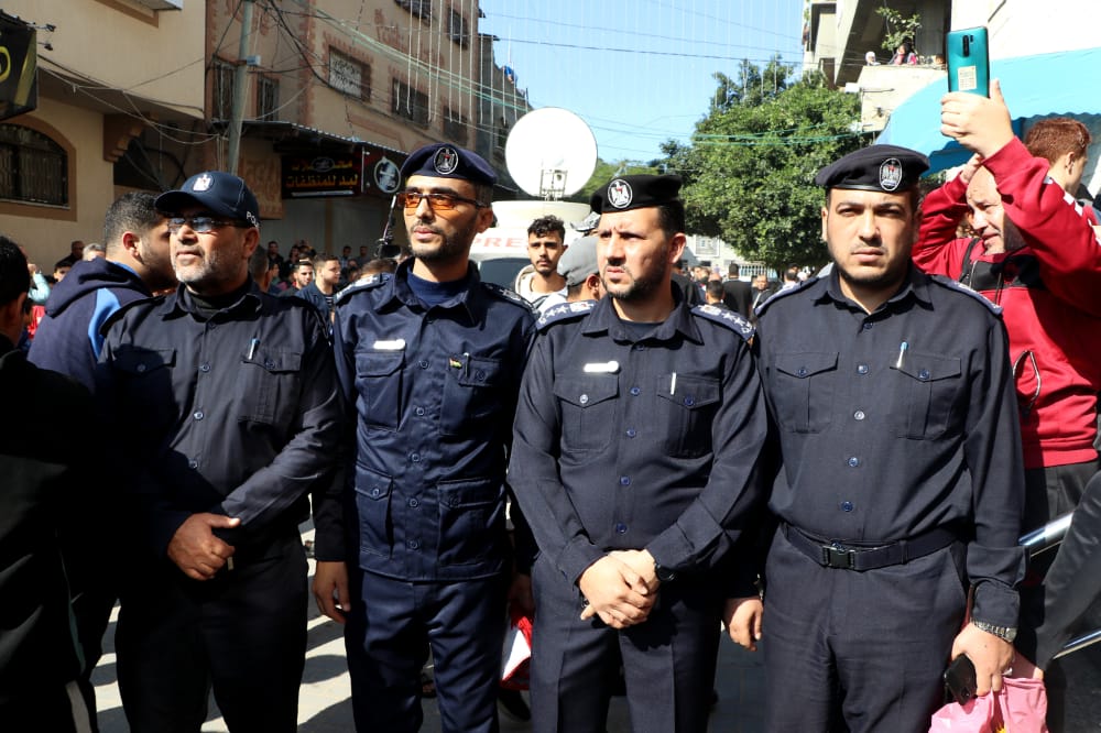 "أجهزة الداخلية" تؤمن جنازة تشييع ضحايا حريق جباليا