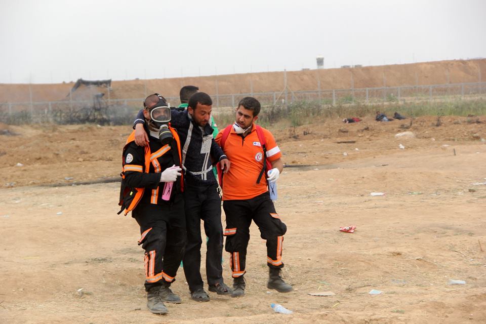 الداخلية في الميدان - الجمعة الرابعة من " مسيرات العودة الكبرى "