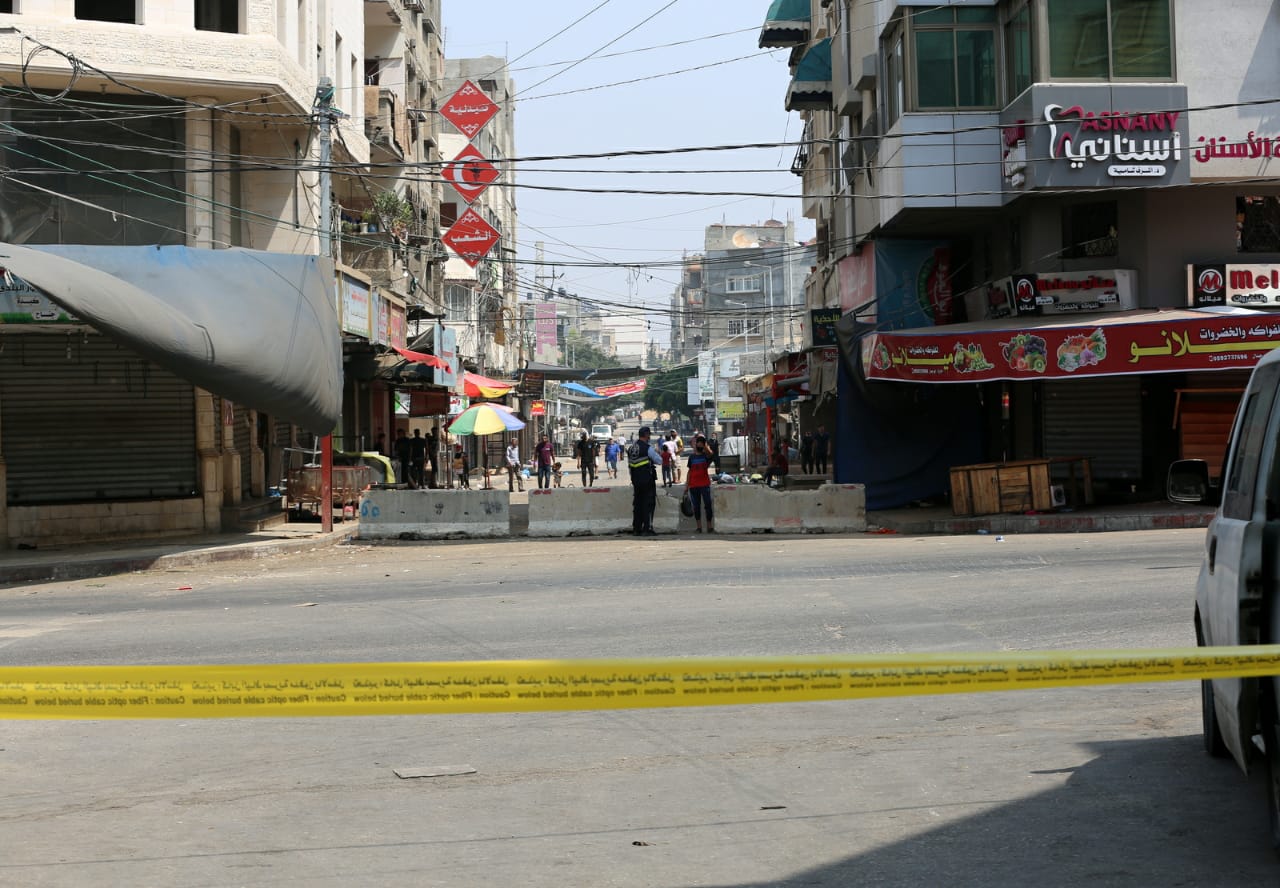 سريان حظر التجول بغزة لليوم الحادي عشر لمواجهة "كورونا"