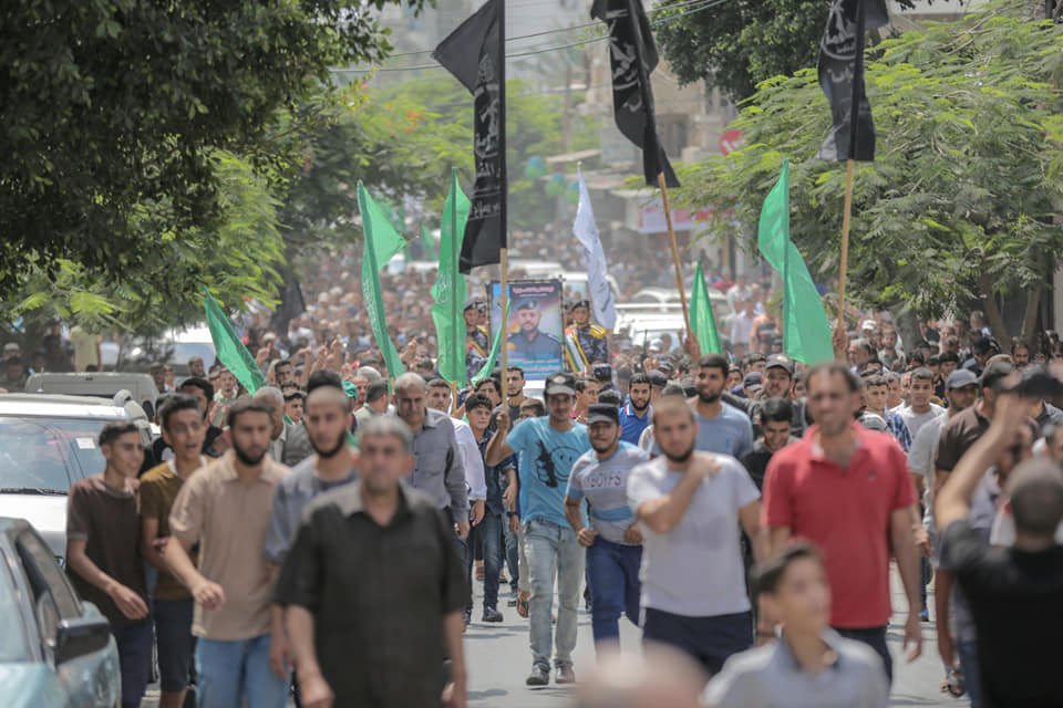 تشييع جثمان شهيد الواجب المقدم عبد الرحيم عباس