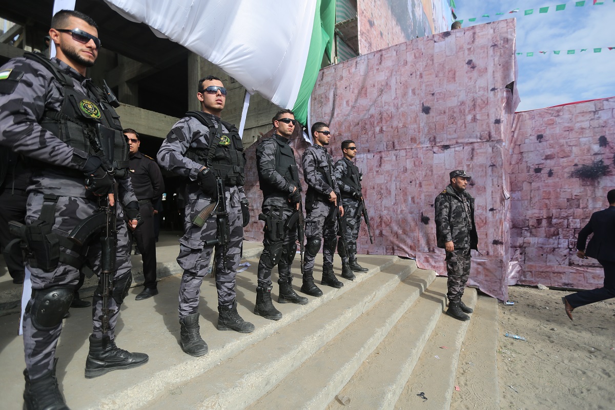 الداخلية تؤمن مهرجان انطلاقة حركة حماس