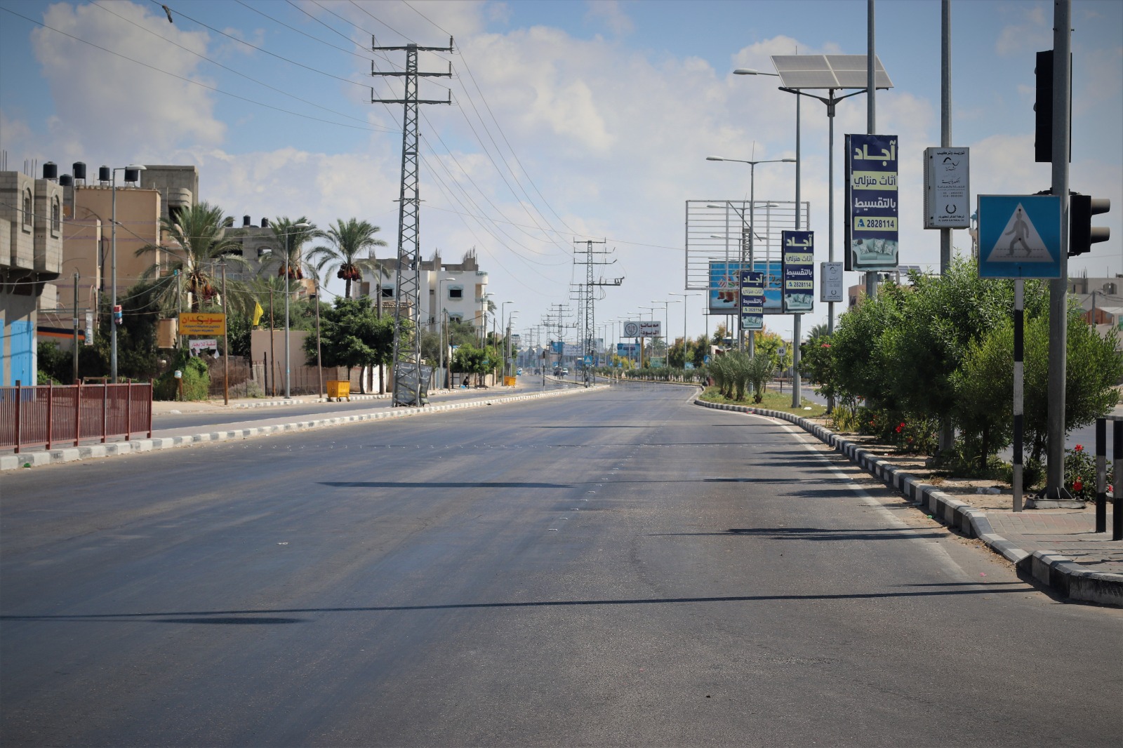 سريان قرار حظر التجوال في محافظات غزة لليوم الثالث