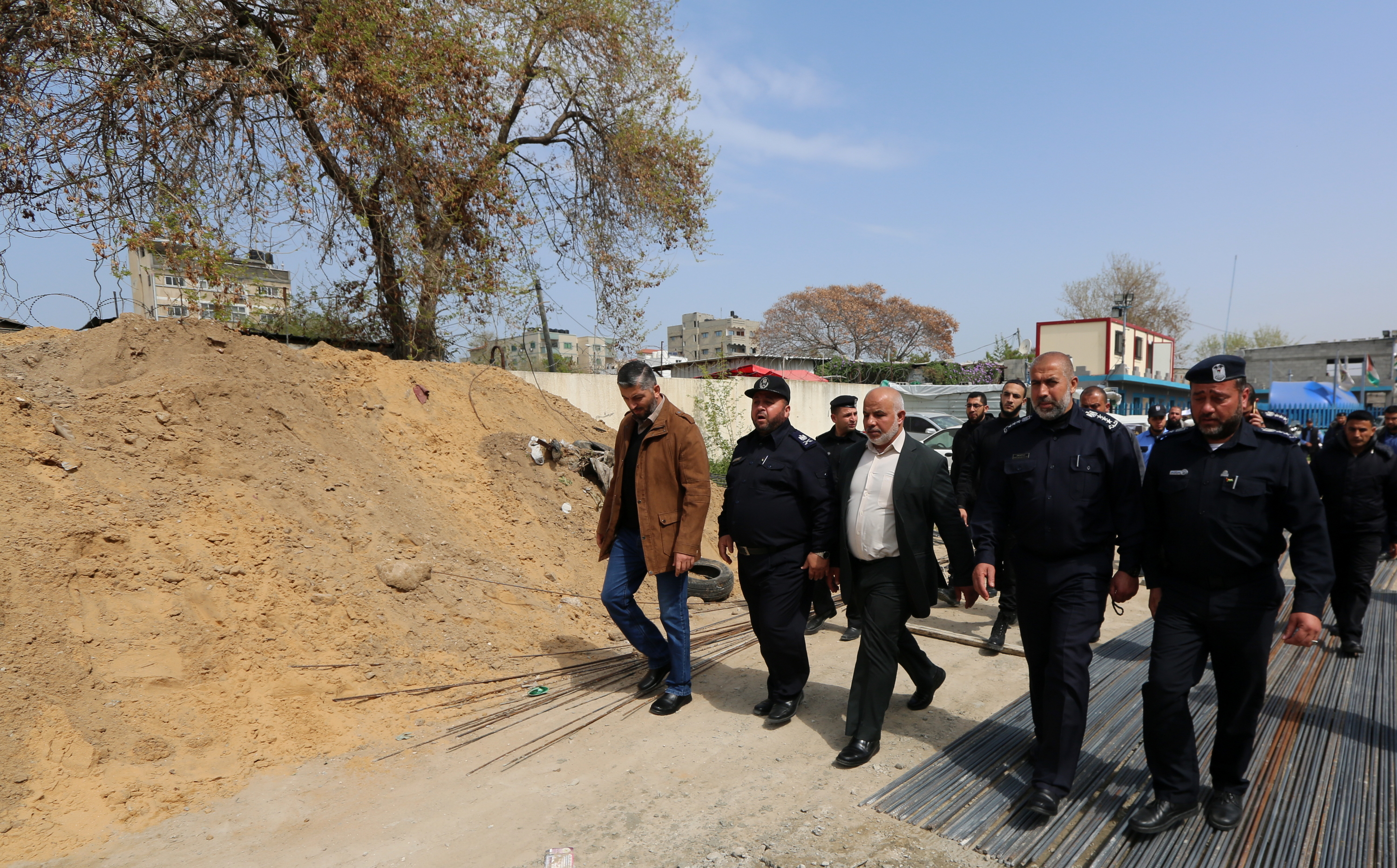 افتتاح مبنى مكافحة المخدرات بمحافظة غزة