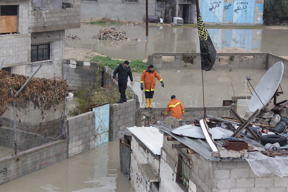 عمل أجهزة الداخلية المختصة خلال المنخفض 