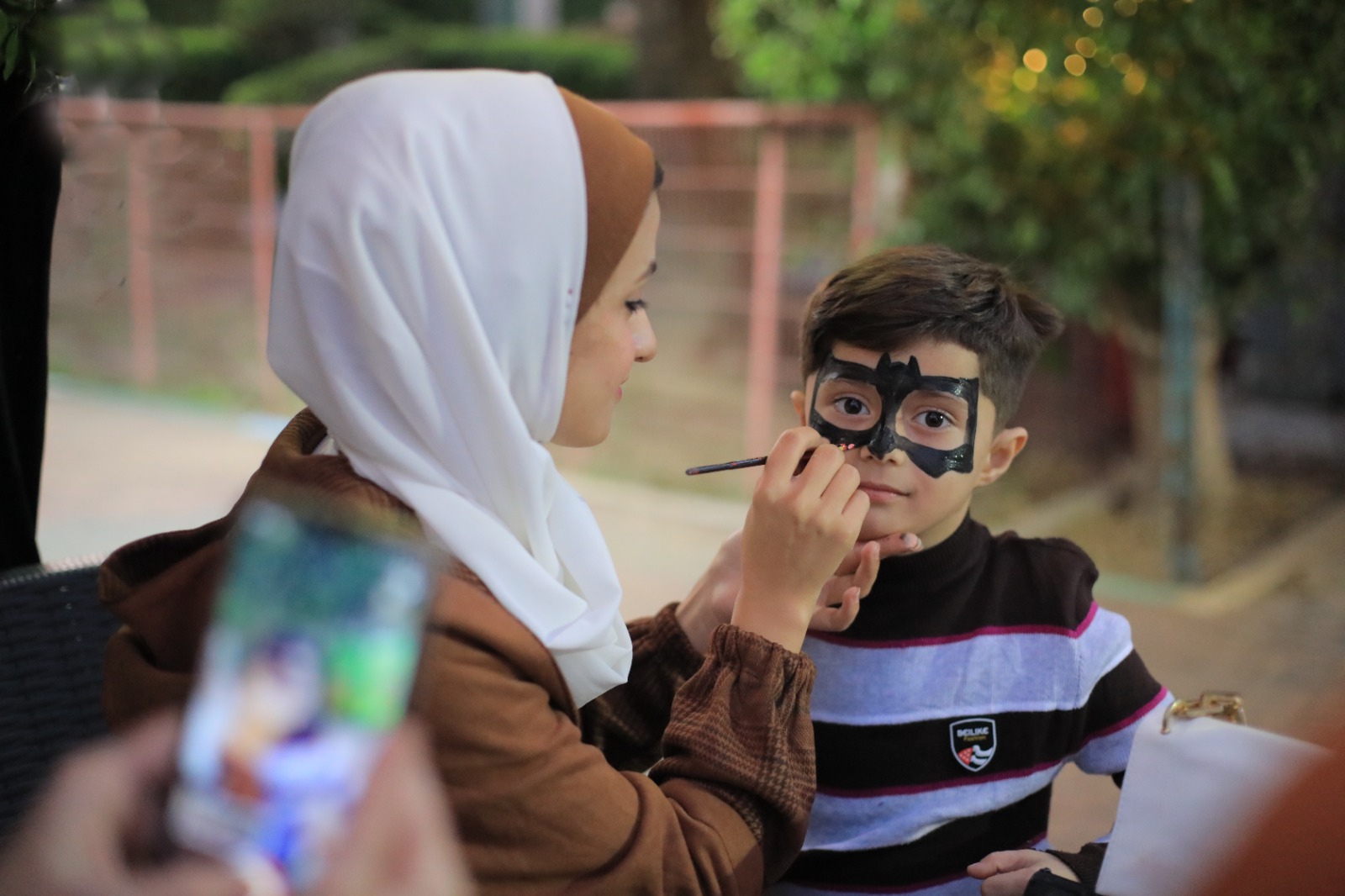 صور من قضاء المواطنين في غزة الإجازة الأسبوعية 