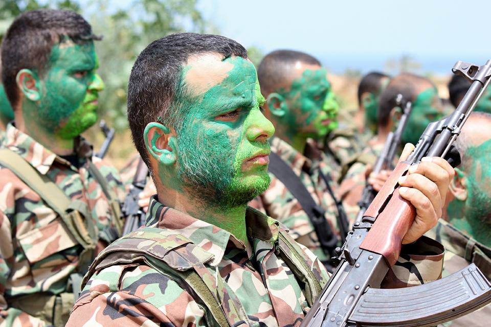 تدريبات دورة قادة السرايا الرابعة بقوات الأمن الوطني