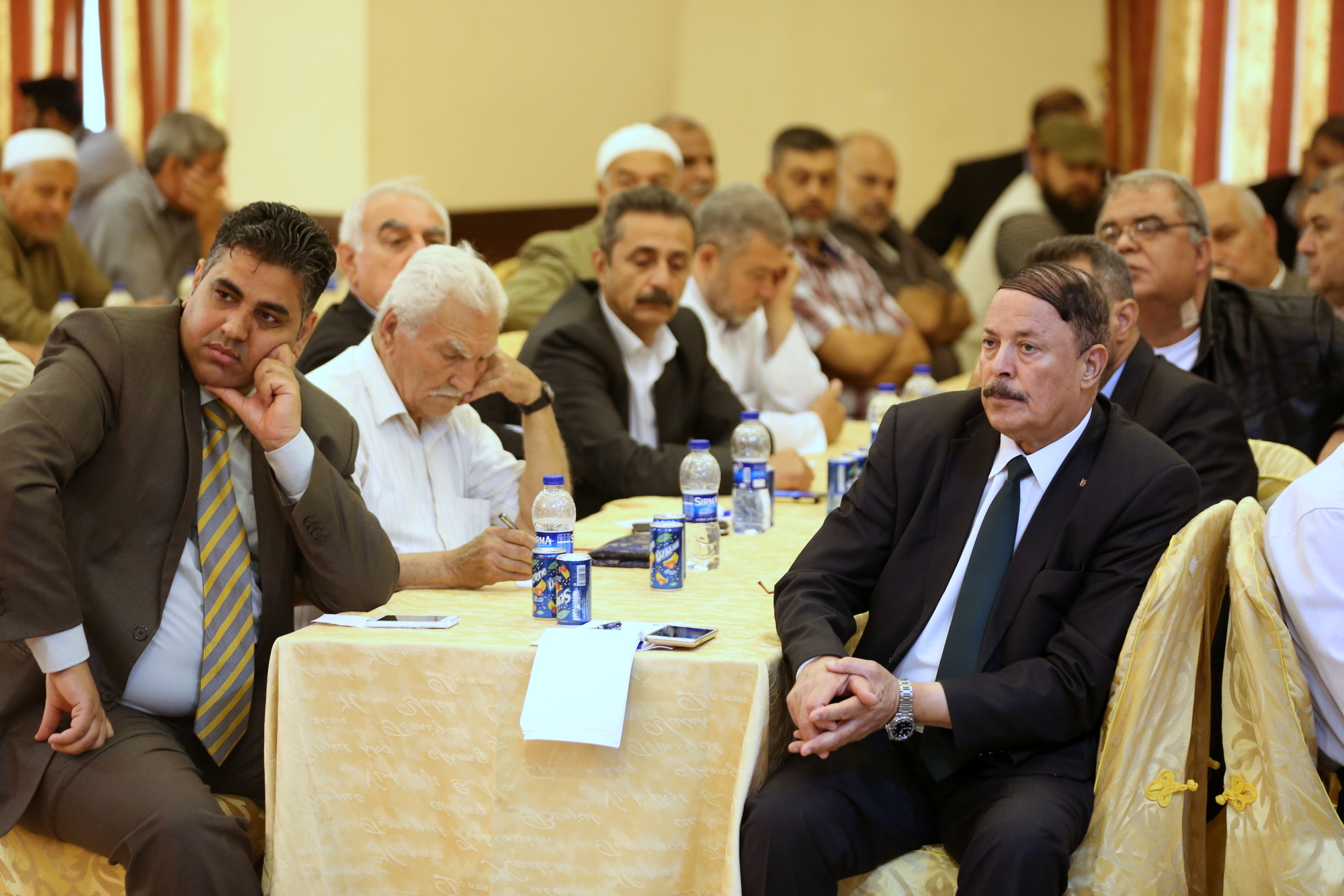 الصالون الحواري المفتوح لقيادة الشرطة مع نخب المجتمع الفلسطيني المحلي