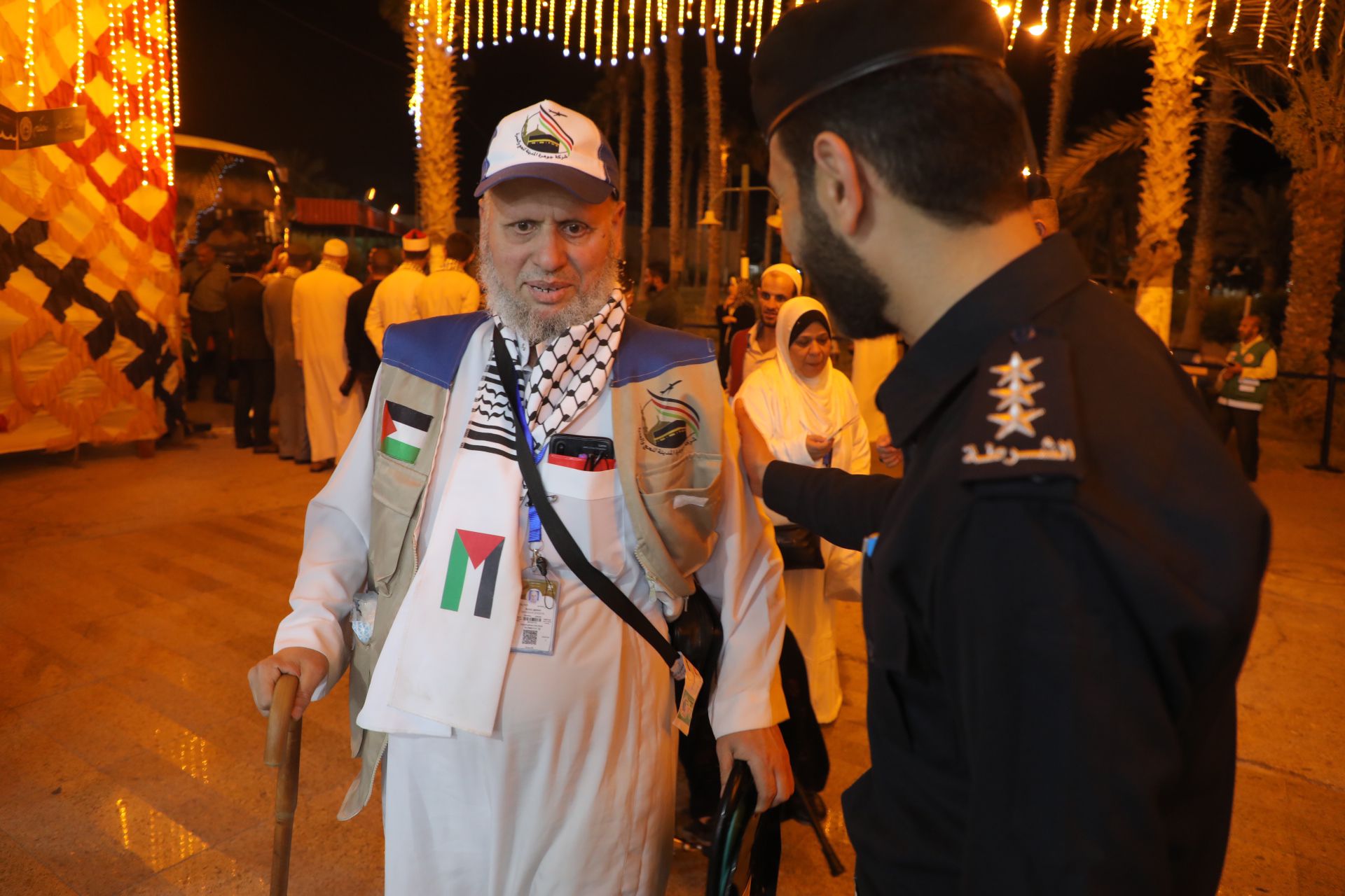 "أطقم المعابر" و"أجهزة الداخلية" تسهل وصول حجاج غزة لعام 1444 هـ