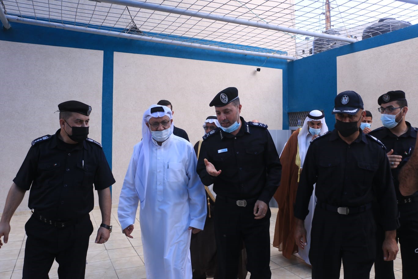 قيادة الشرطة تفتتح مركز "دير البلح" بعد إعادة ترميمه