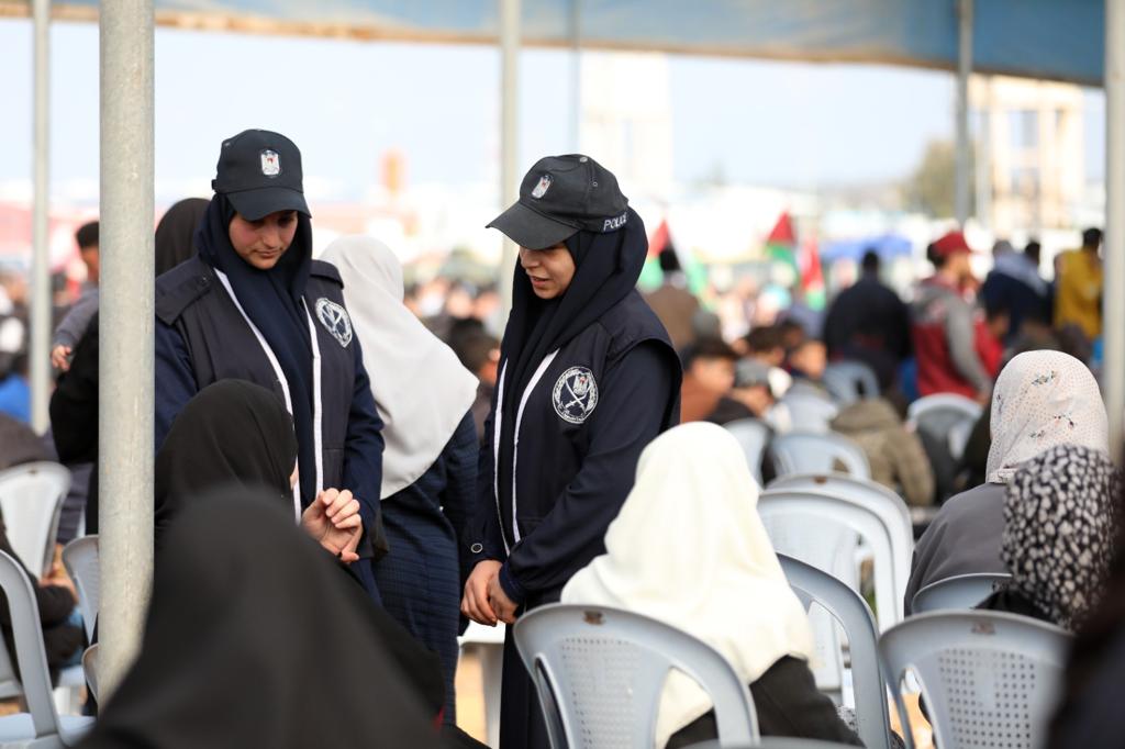 أجهزة "الداخلية" تؤمن فعالية "يوم الأرض" شرق غزة