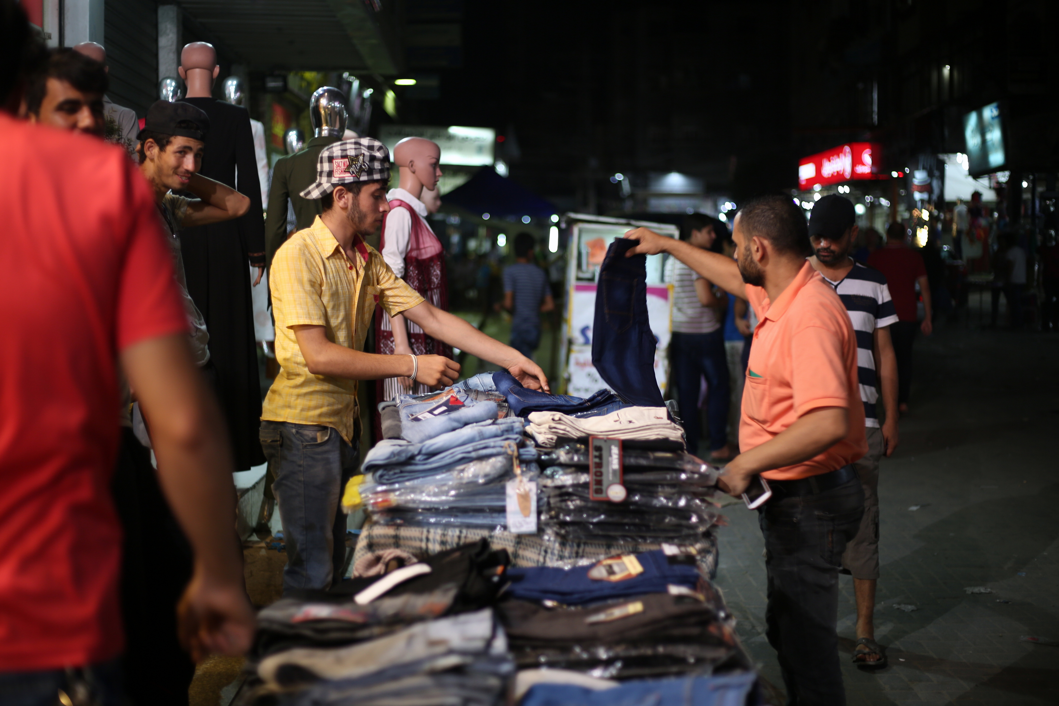  أجواء استقبال المواطنين في غزةلعيد الأضحى المبارك