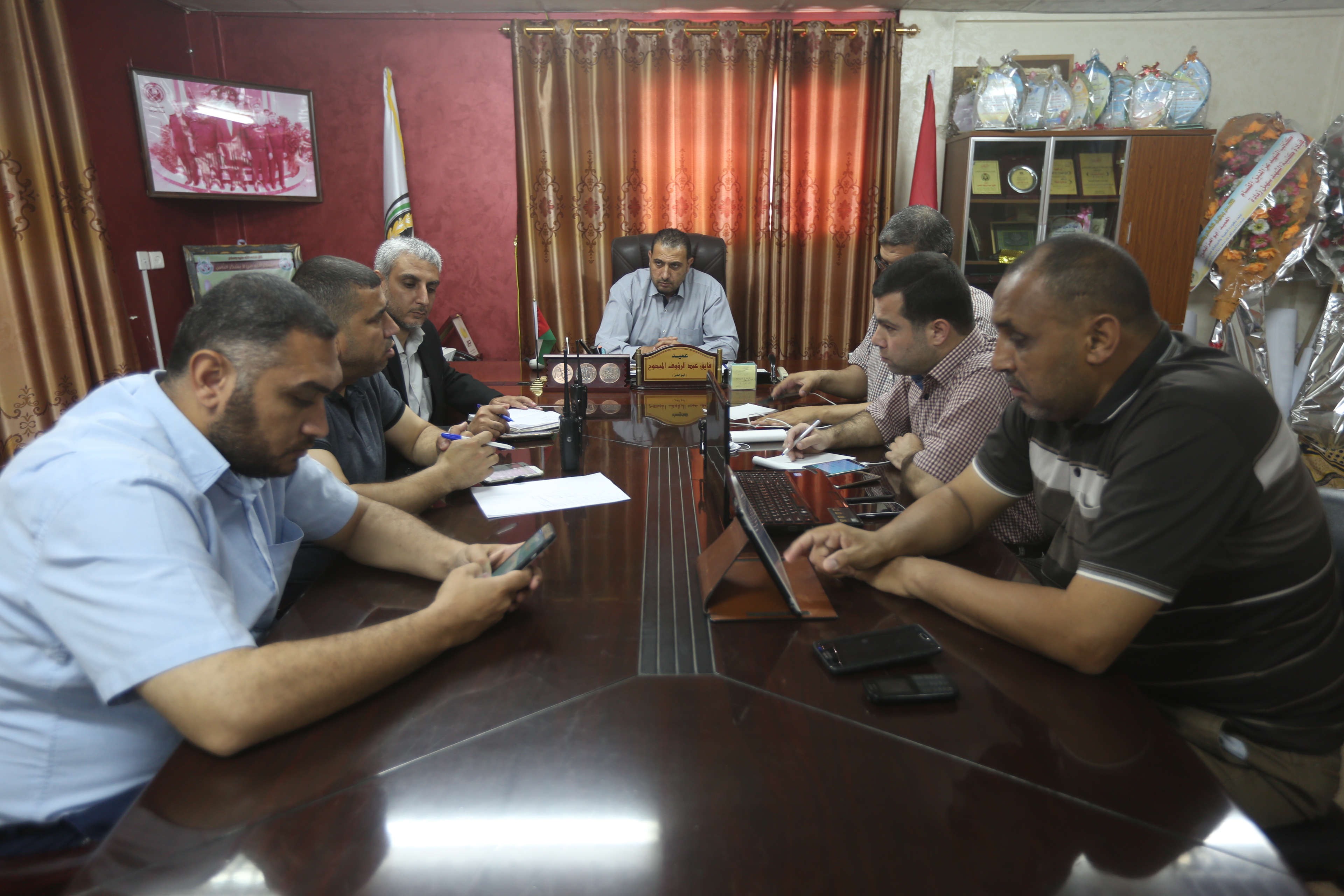 دعم وإسناد أجهزة الداخلية لجماهير مسيرة العودة في ذكرى النكبة