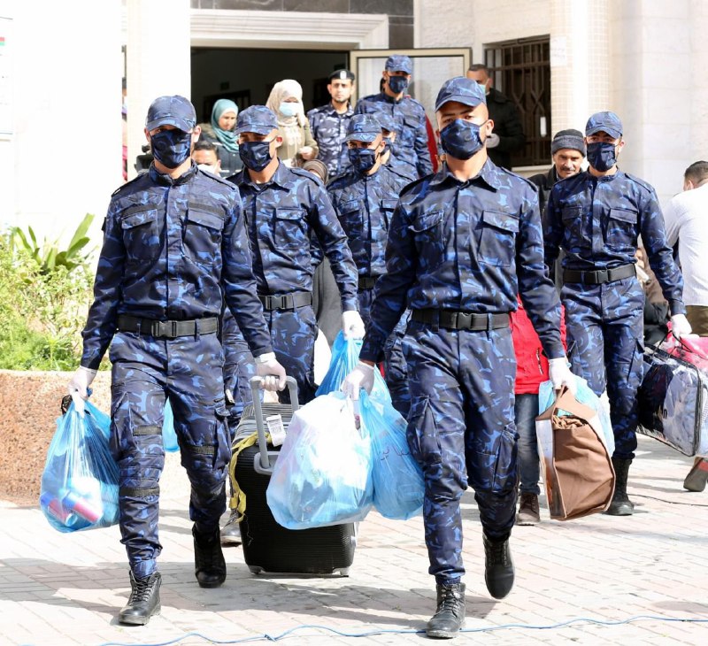 إنهاء الحجر الاحترازي للمستضافين بمركز "مسقط" بخانيونس