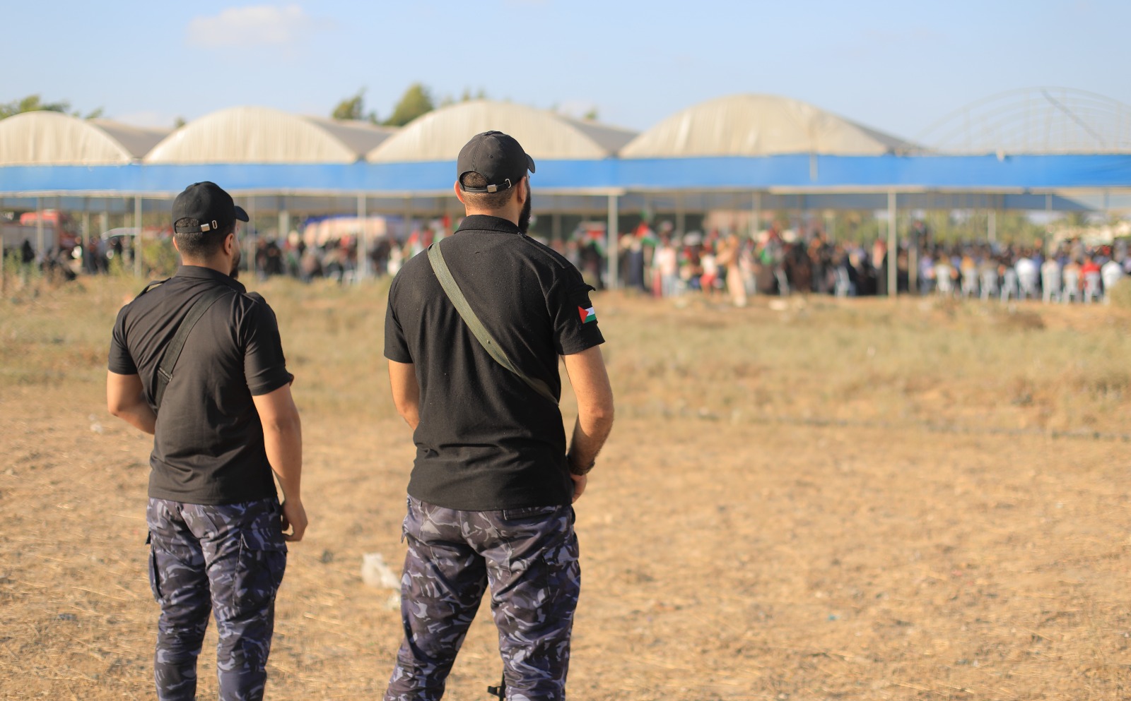 أجهزة "الداخلية" تُساند المشاركين خلال في فعالية ذكرى "إحراق الأقصى" شرق غزة