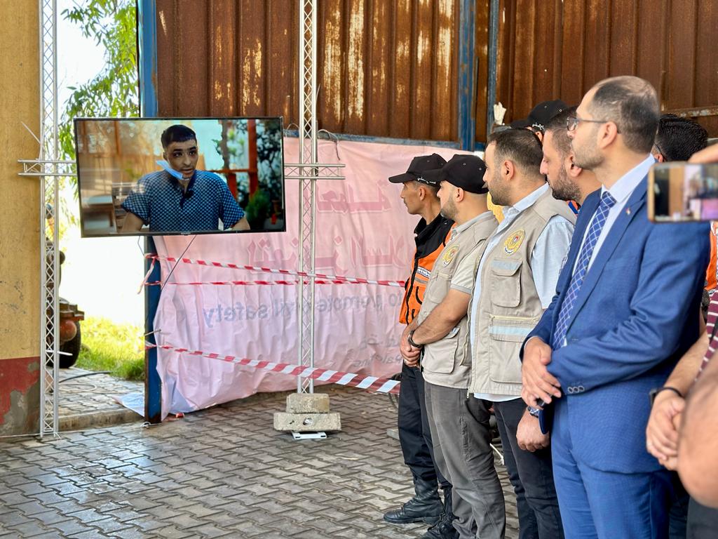 المؤتمر الصـحفي المشترك حول جهود وإجراءات ضبط وإغلاق نقاط تعبئة الغاز العشوائية