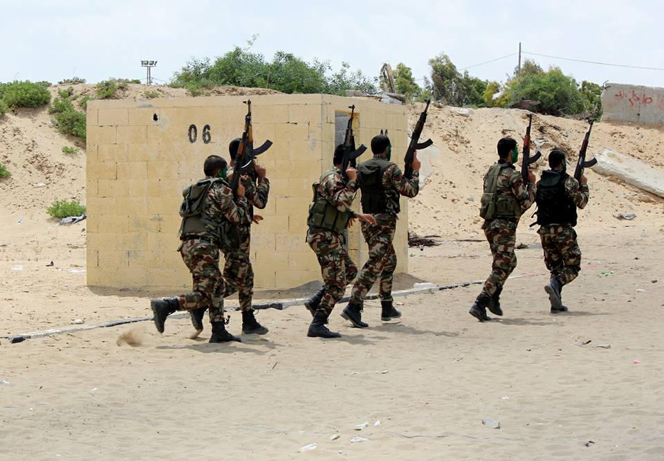 تدريبات دورة قادة السرايا الرابعة بقوات الأمن الوطني