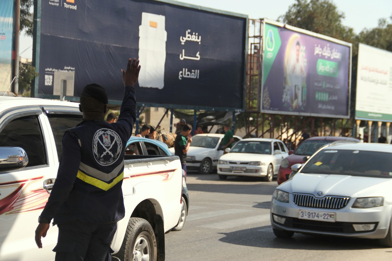 إعادة انتشار الأجهزة الشرطية والأمنية بمحافظات قطاع غزة