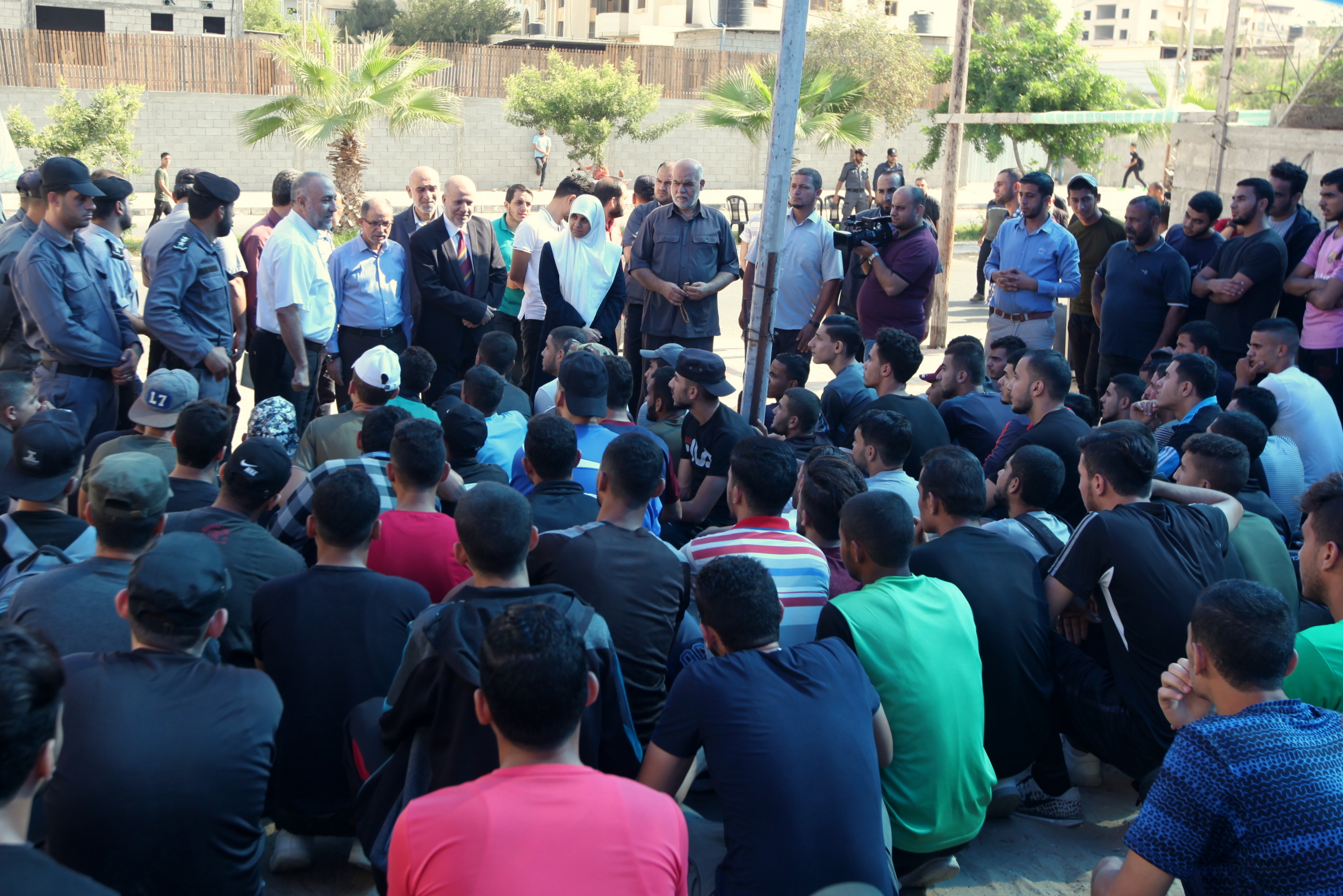 "التشريعي" يتفقد سير اختبارات التوظيف بمديرية التدريب