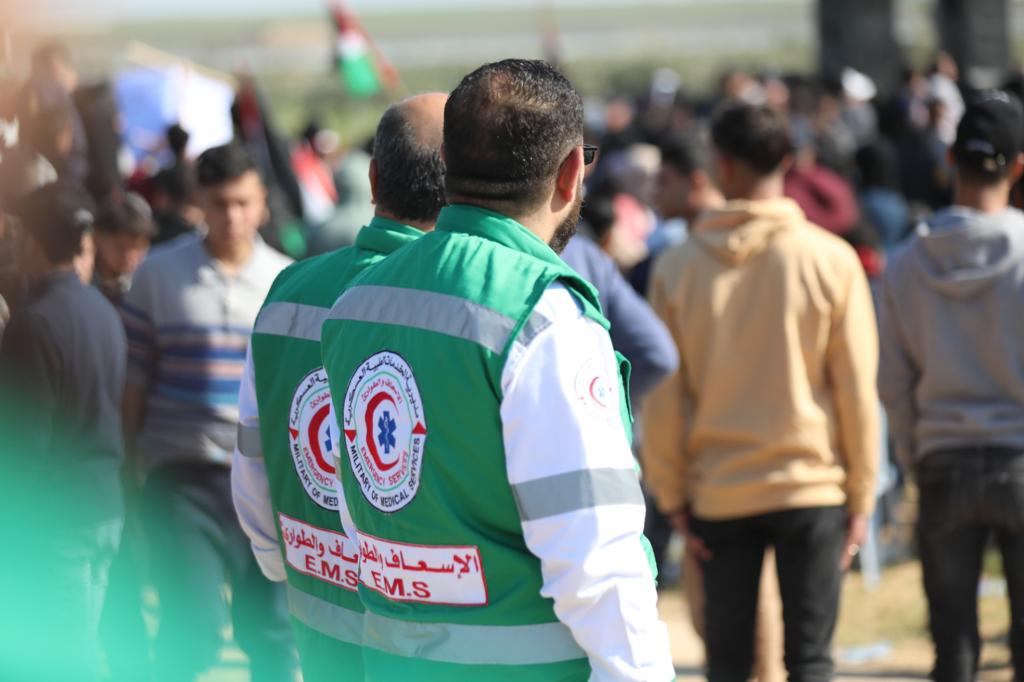 أجهزة "الداخلية" تؤمن فعالية "يوم الأرض" شرق غزة