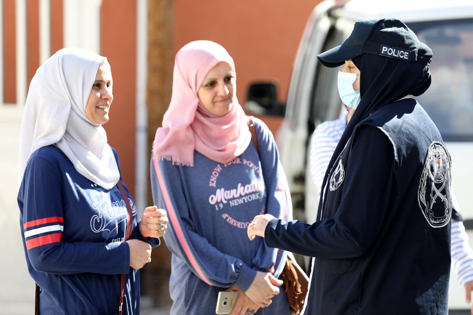 تأمين الشرطة لامتحانات الثانوية العامة بغزة 2020