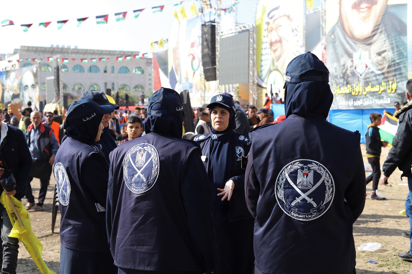 "أجهزة الداخلية" تؤمن مهرجان انطلاقة "فتح" بغزة