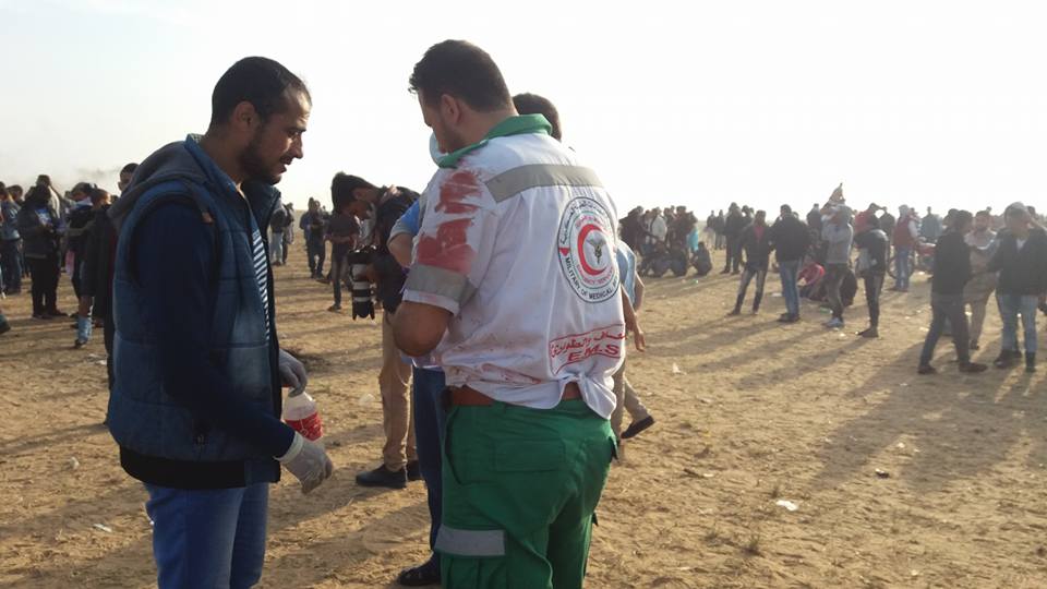 الداخلية في الميدان - الجمعة الخامسة من " مسيرات العودة الكبرى "