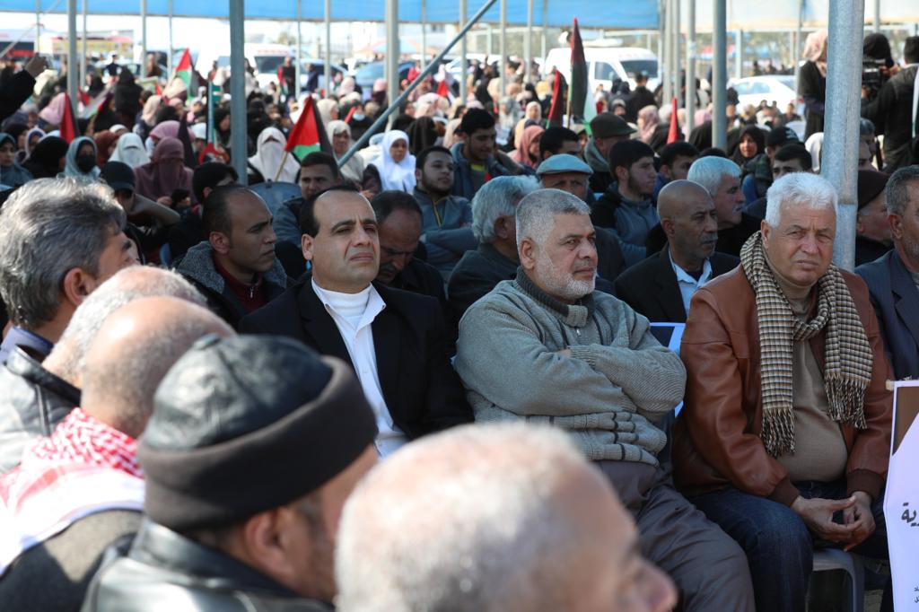 أجهزة "الداخلية" تؤمن فعالية "يوم الأرض" شرق غزة