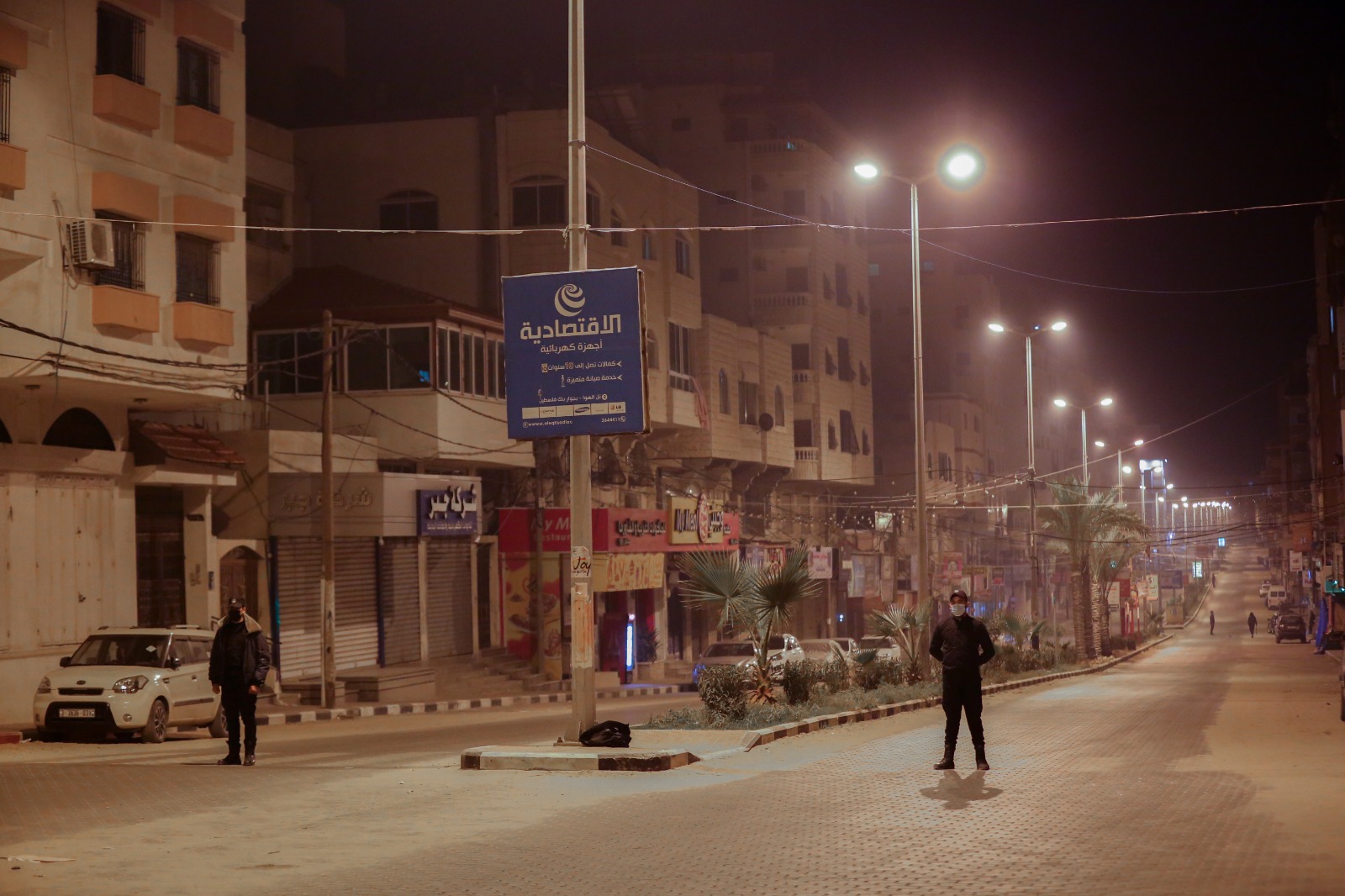 سريان الإغلاق الشامل وحظر التجوال في قطاع غزة  