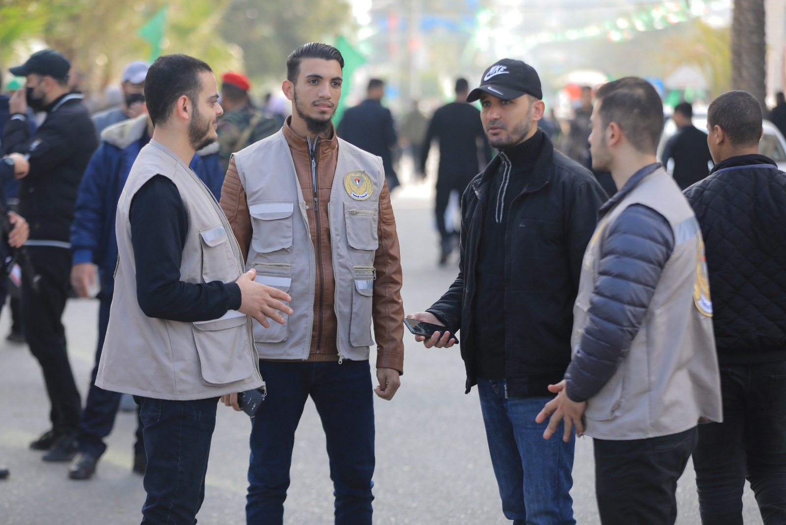 "الداخلية" تؤمّن مهرجان انطلاقة حركة حماس الـ 35 بغزة