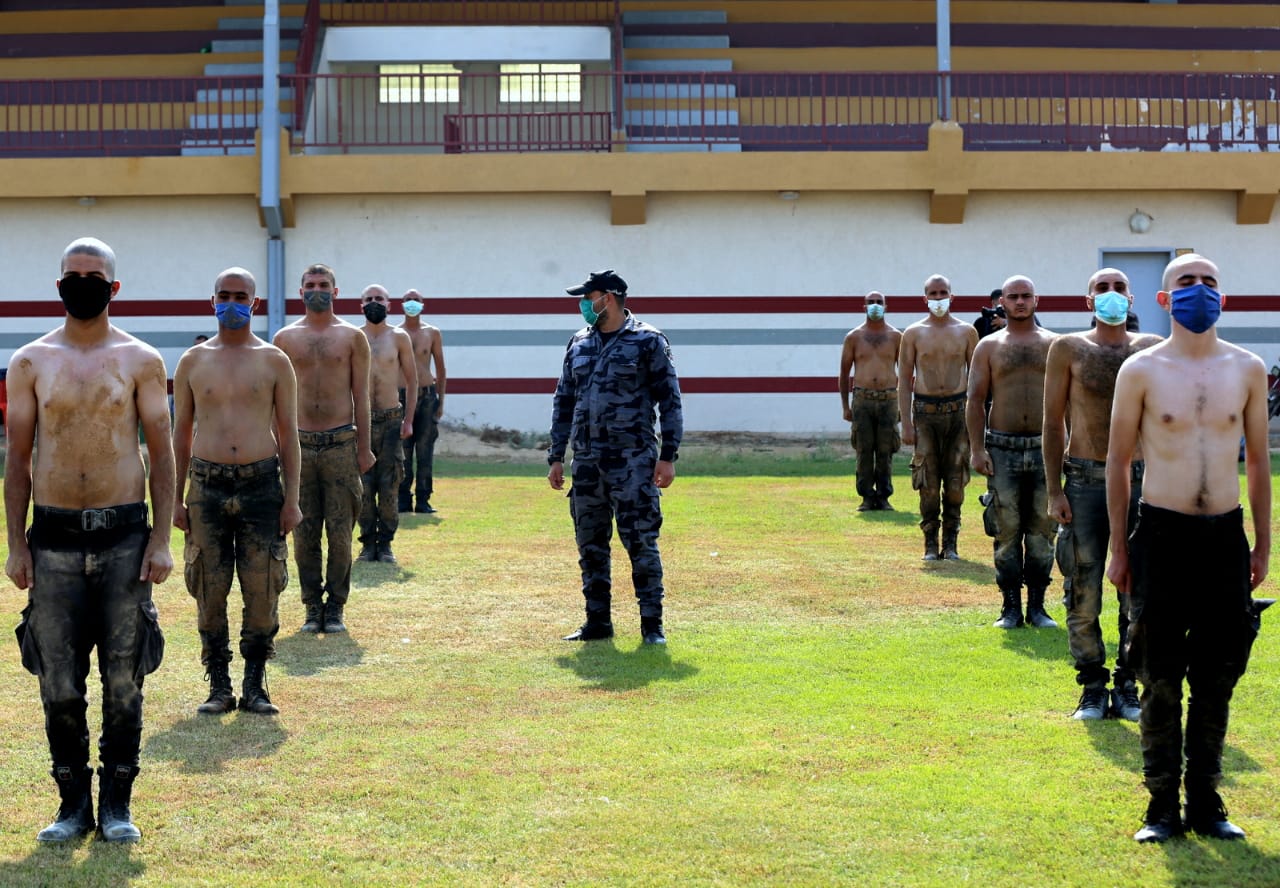 تخريج الدفعة الأولى من العناصر المستجدين على بند التشغيل المؤقت